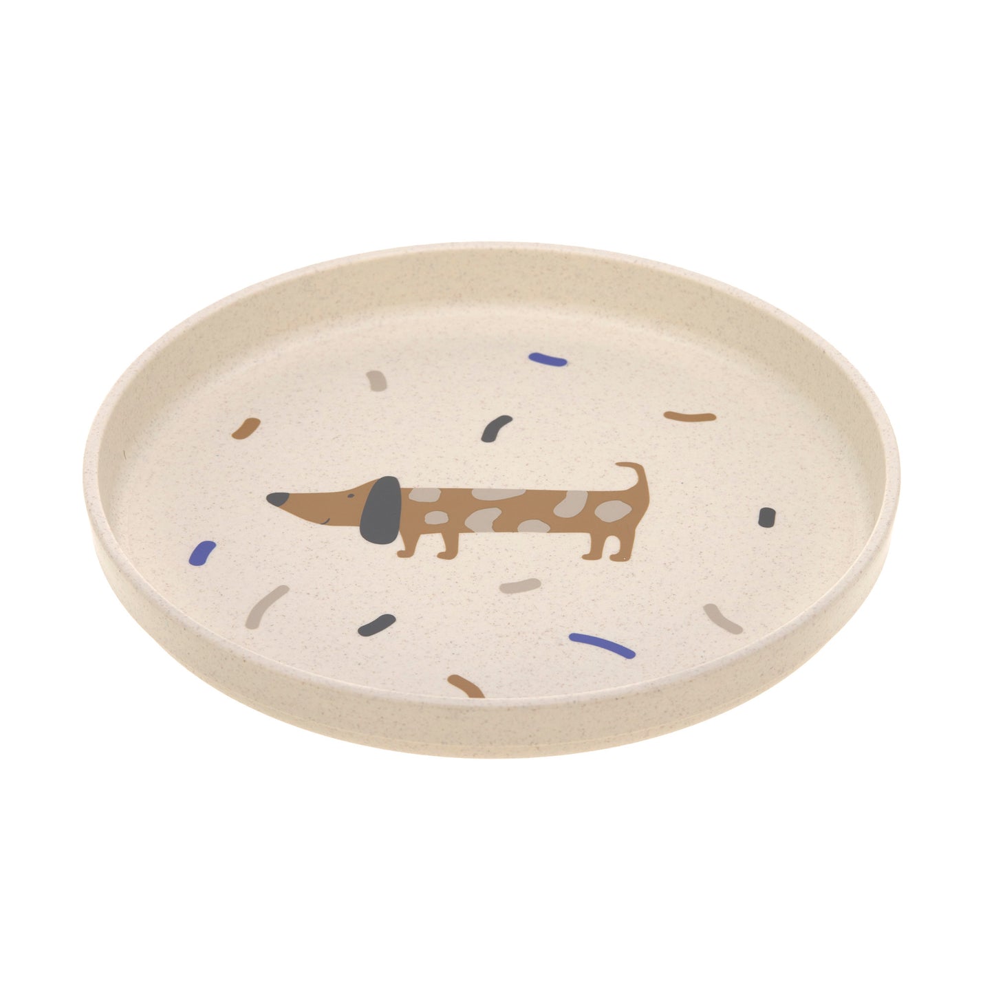 Little mateys royal blue plate