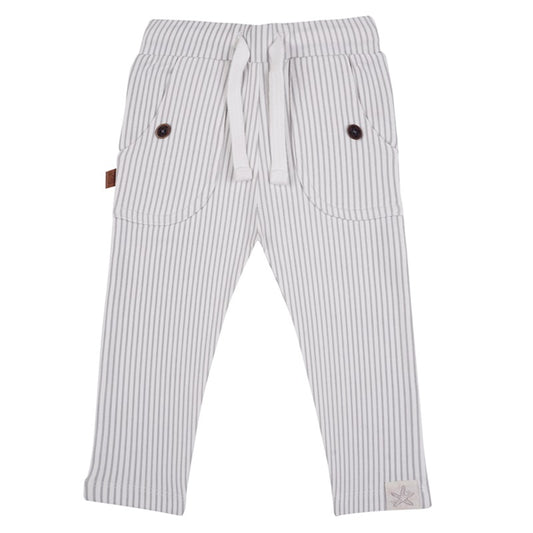 Frogs and Dogs Stripes Pant Grey