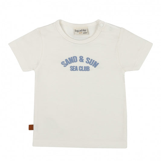 Frogs and Dogs T-shirt white