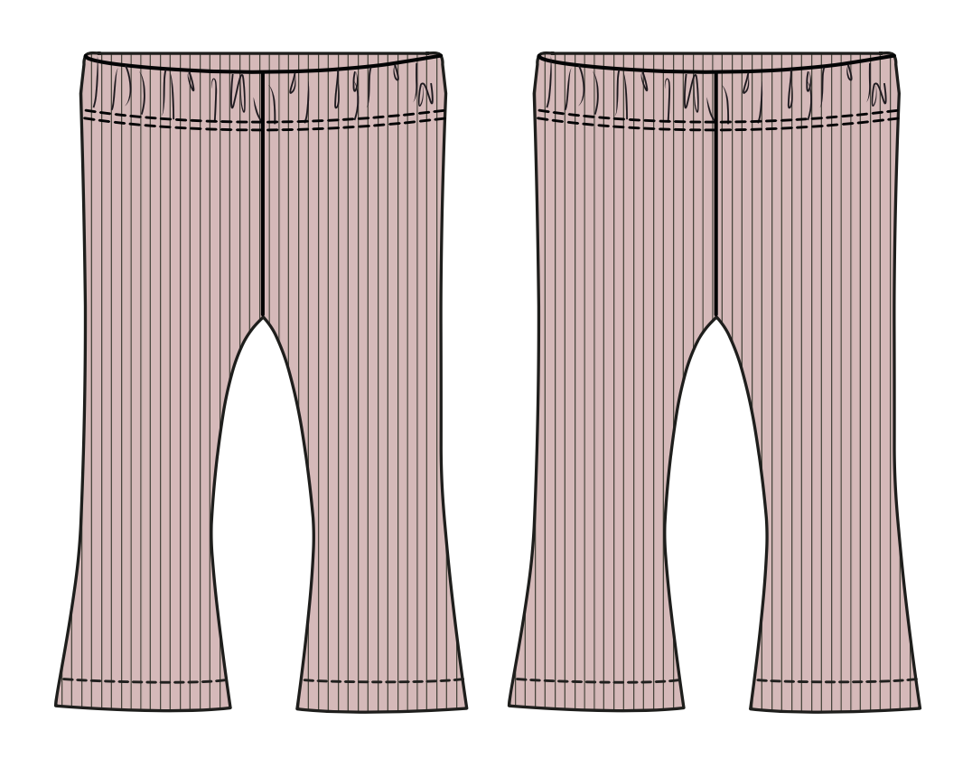 Quapi flared broek