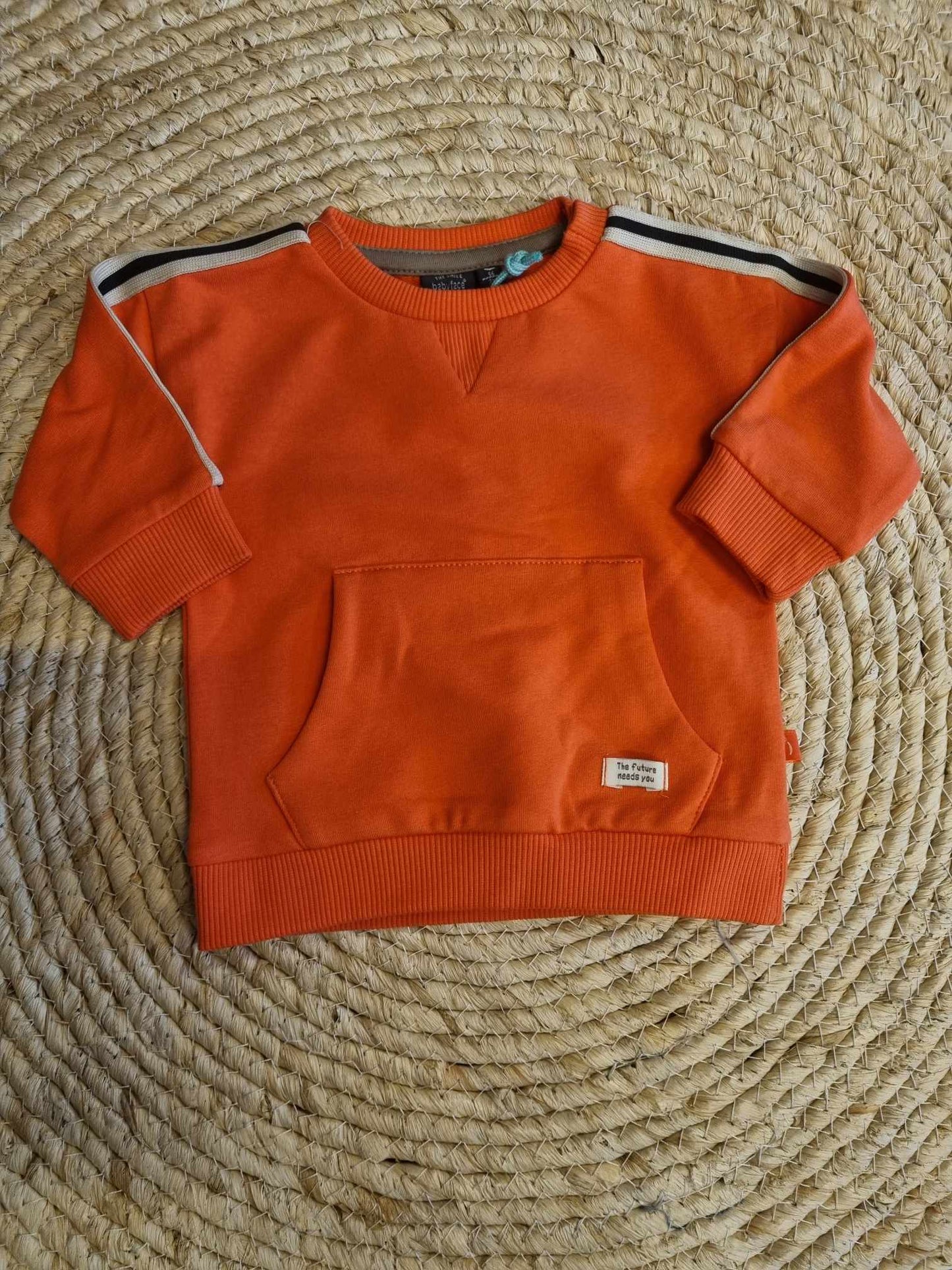 Babyface sweater oranje mt 56