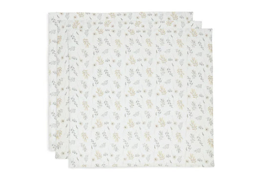 Jollein Hydrofiele doek Small 70x70 cm Wild Flower (3-pak)