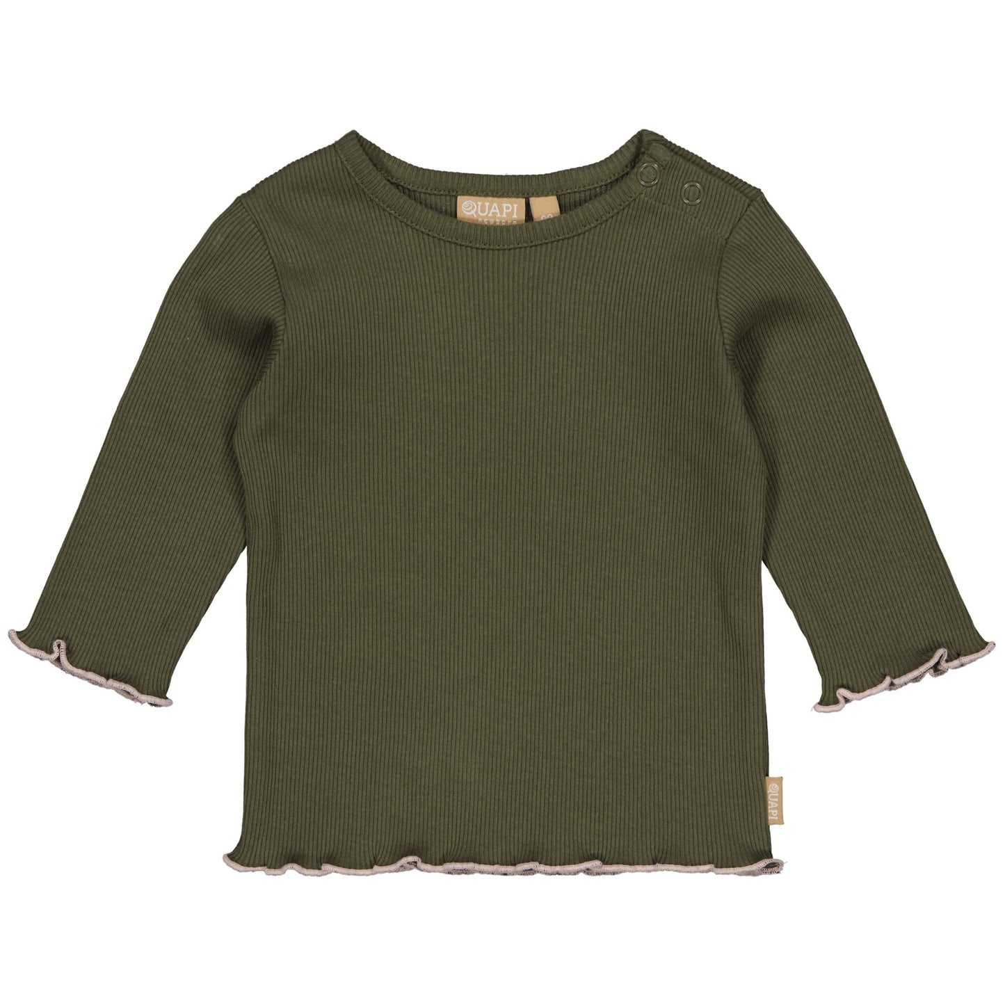 Quapi lange mouwen shirt groen