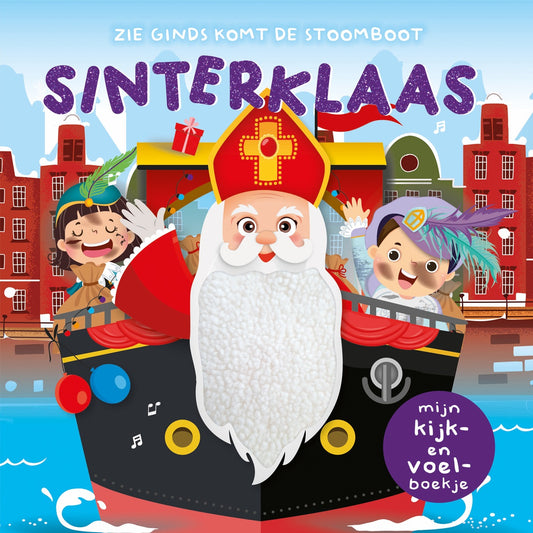 Sinterklaas kijk- en voel-boekje