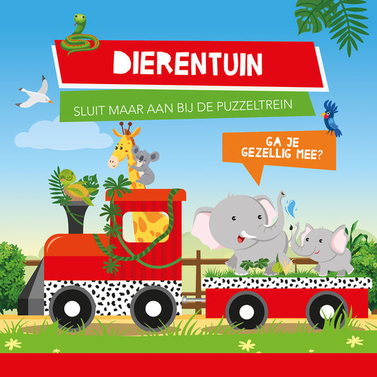 Puzzeltrein Dierentuin + boekje