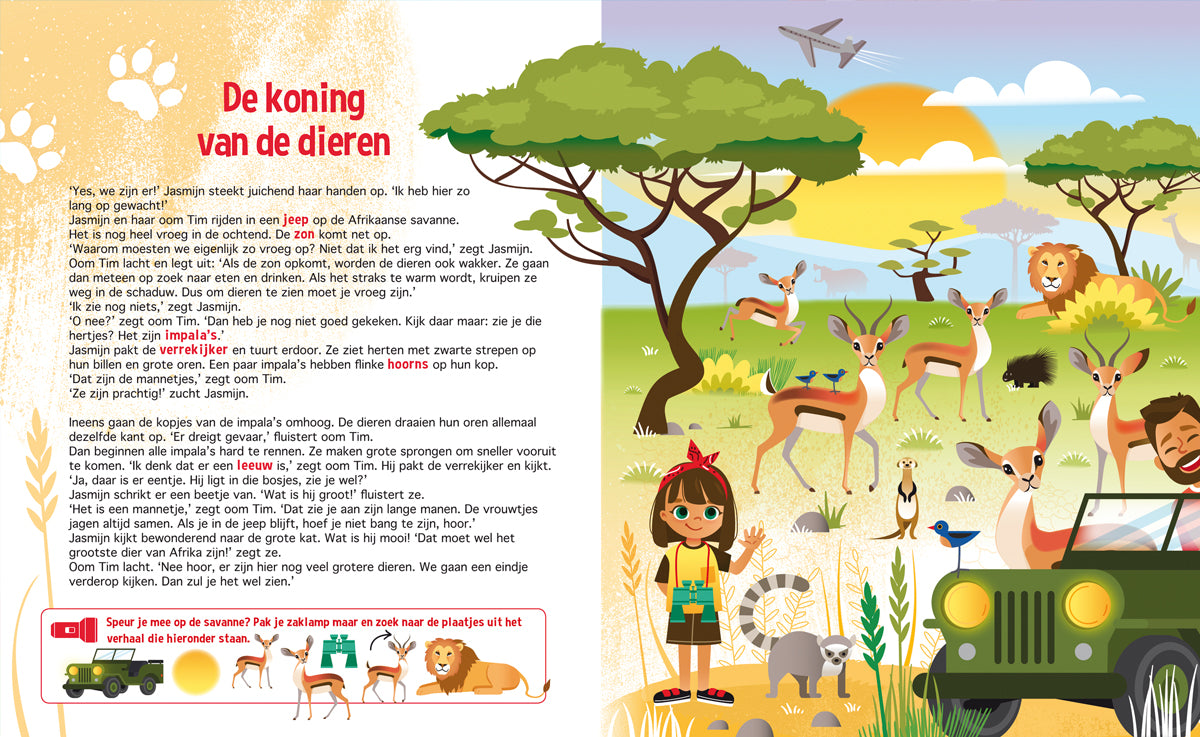 Speuren naar wilde dieren