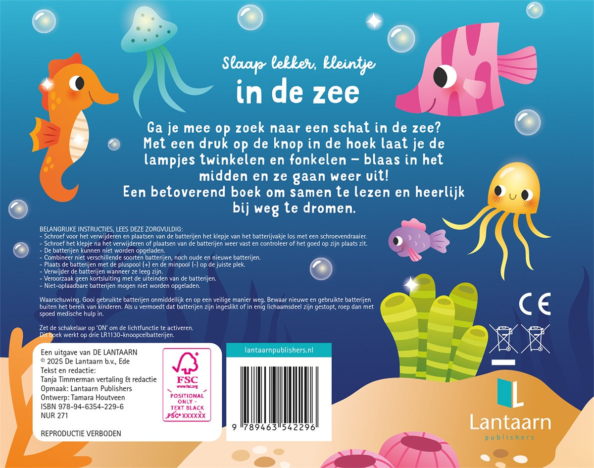 Slaap lekker, kleintje in de zee