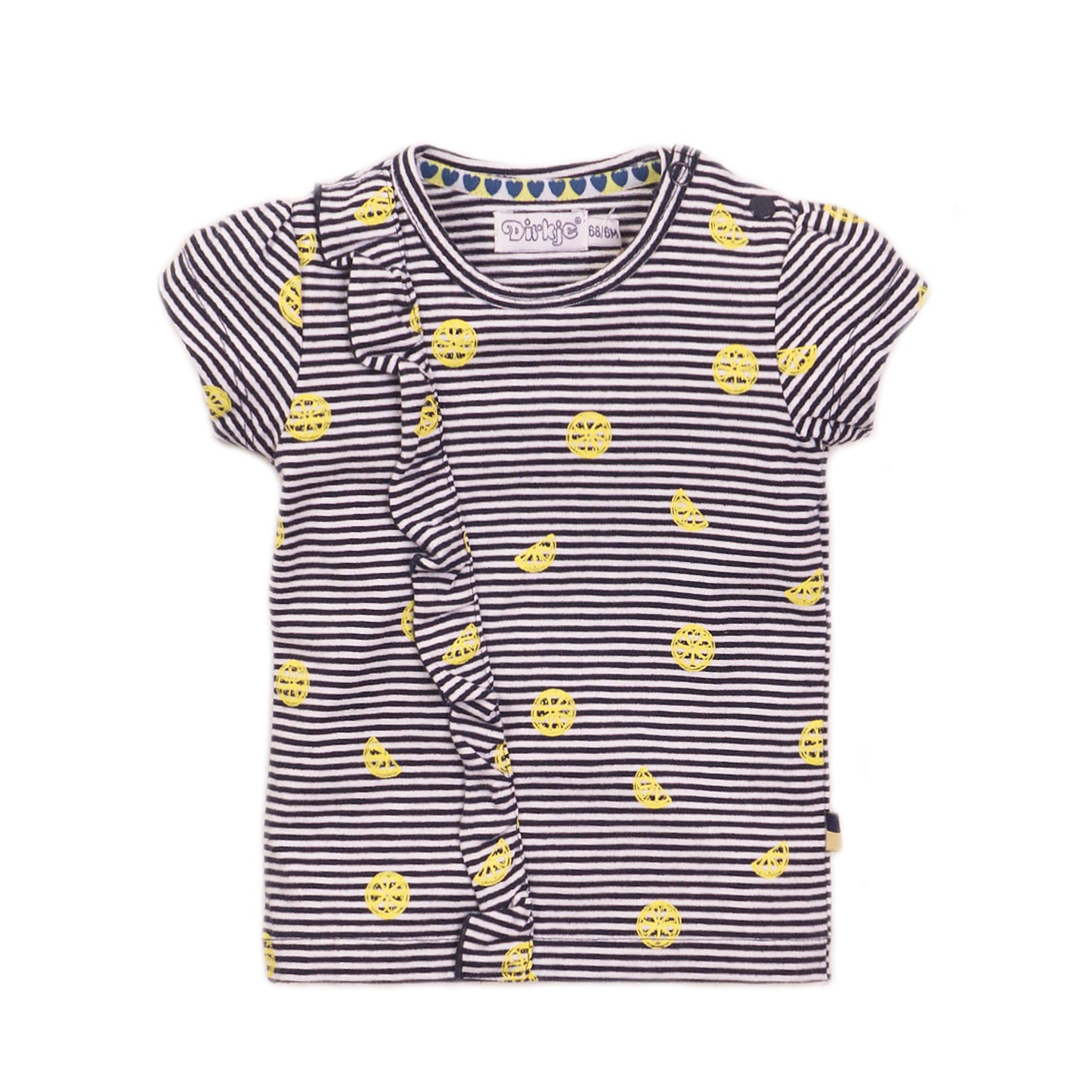 Dirkje shirtje gestreept Navy