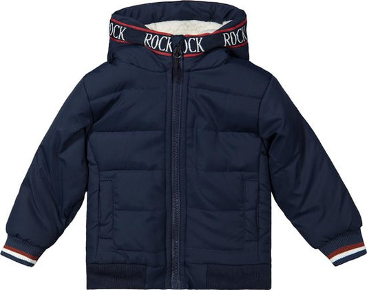 Dirkje winterjas navy blauw