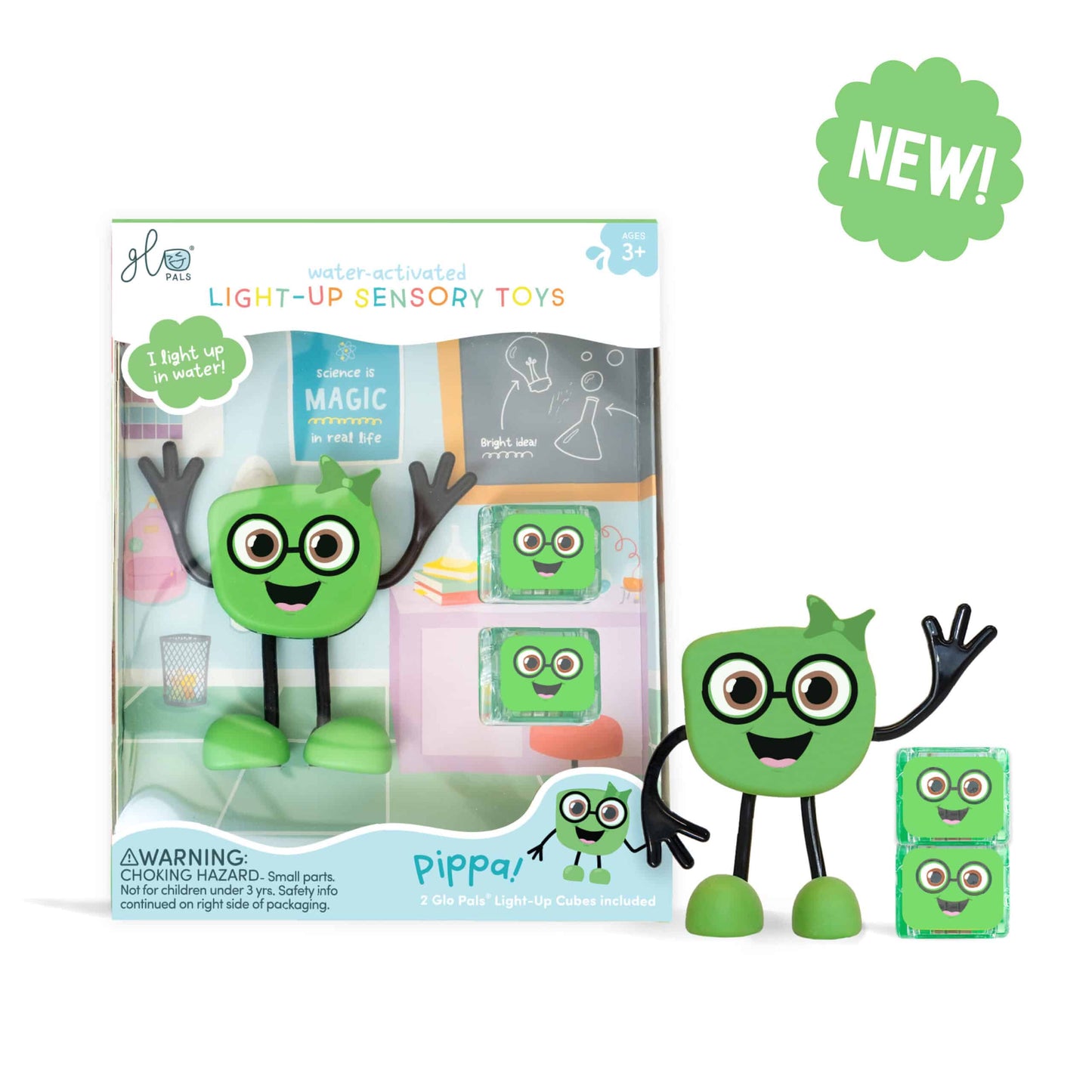 Glopals Light-up Sensory Toys Pippa