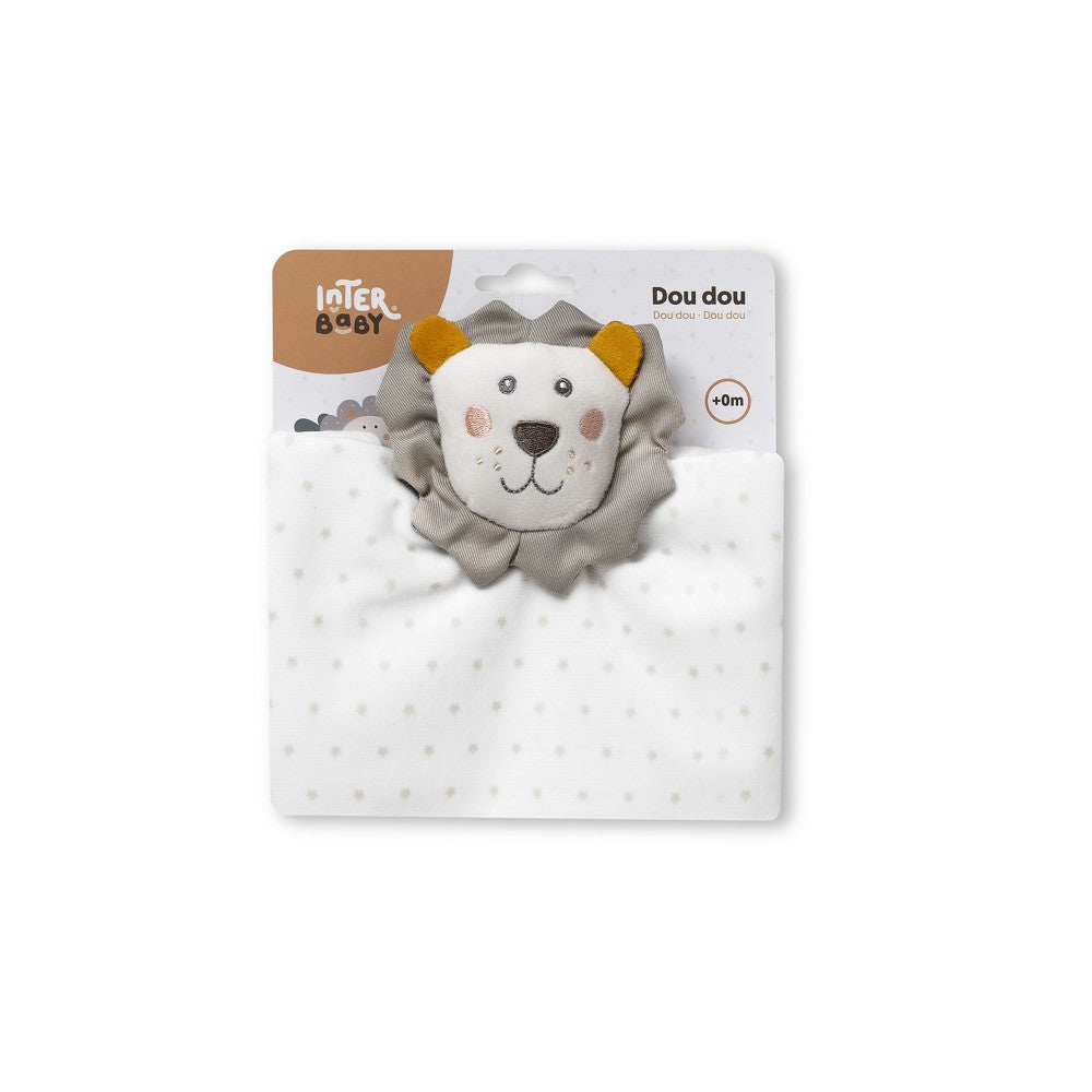 Interbaby knuffeldoekje Leeuw