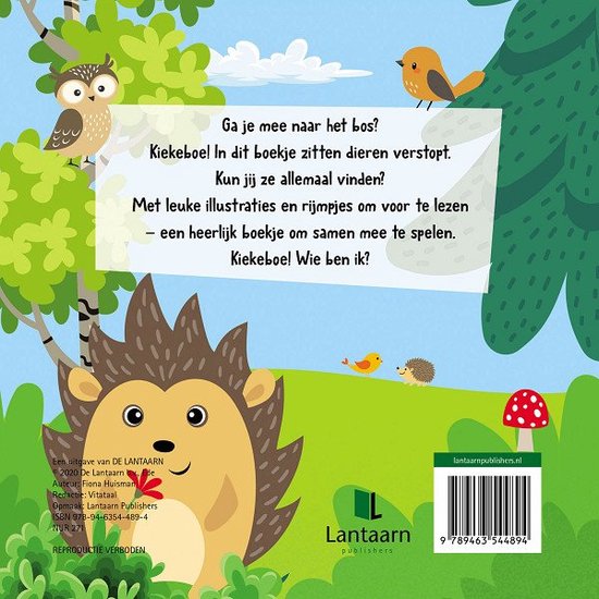 Mijn kiekeboek Bosvriendjes