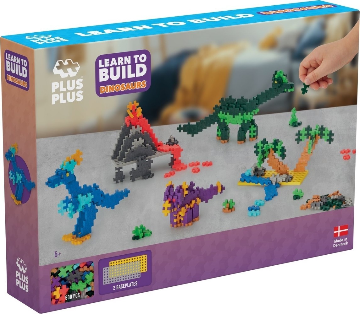 Learn to Build dino`s Plus-Plus: 600 stuks