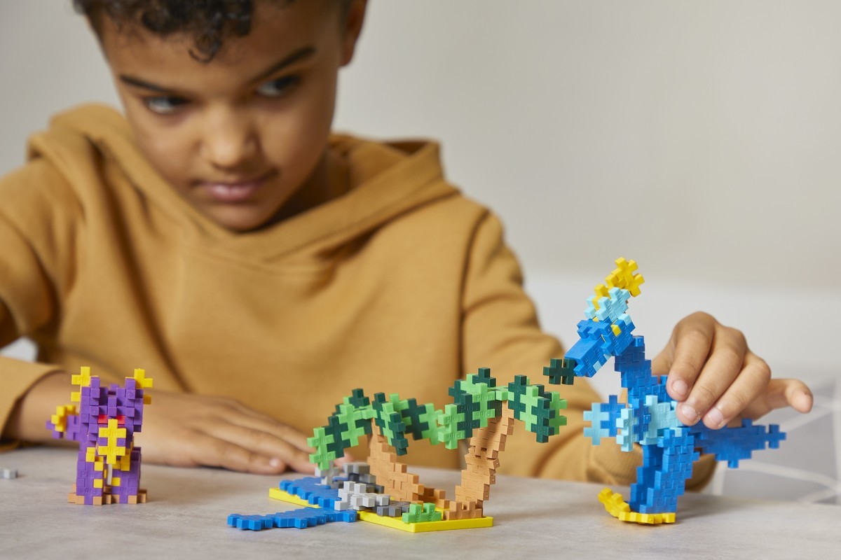 Learn to Build dino`s Plus-Plus: 600 stuks