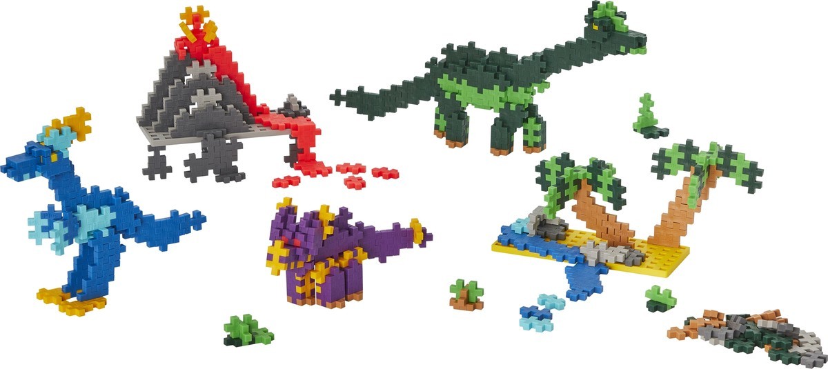 Learn to Build dino`s Plus-Plus: 600 stuks
