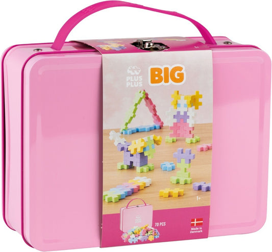Opbergbox pastel BIG Plus-Plus: 70 stuks