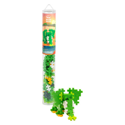 Plus-Plus Olifant: 100 stuks Tube