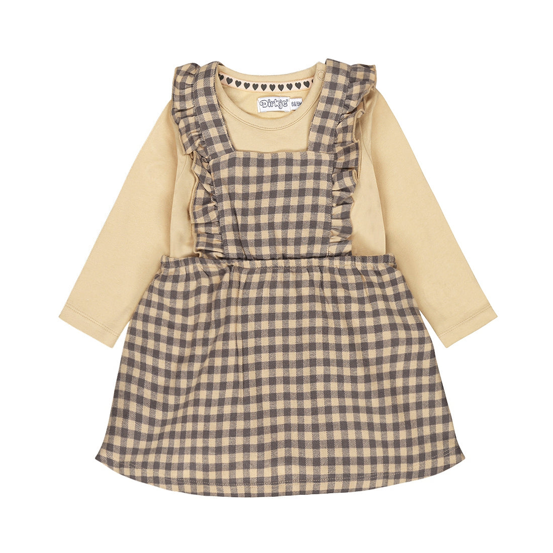 Dirkje Salopette jurk + t-shirt