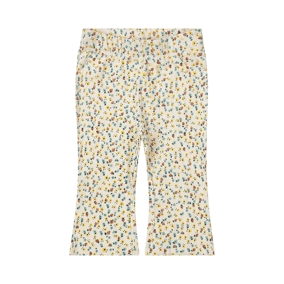 Dirkje flare broek met bloemetjes print