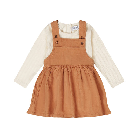 Dirkje Salopette jurk + t-shirt los