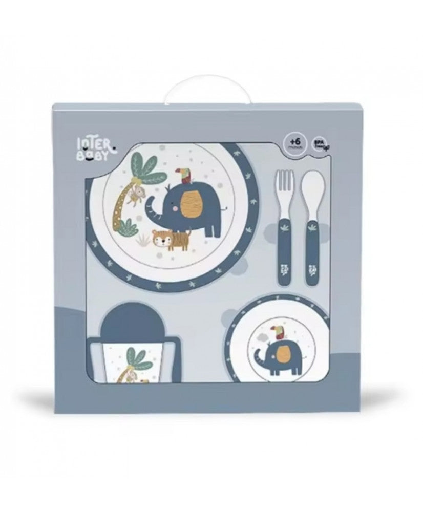Interbaby eetsetje Jungle