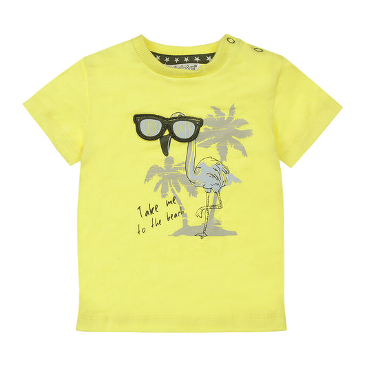 Dirkje t-shirt geel