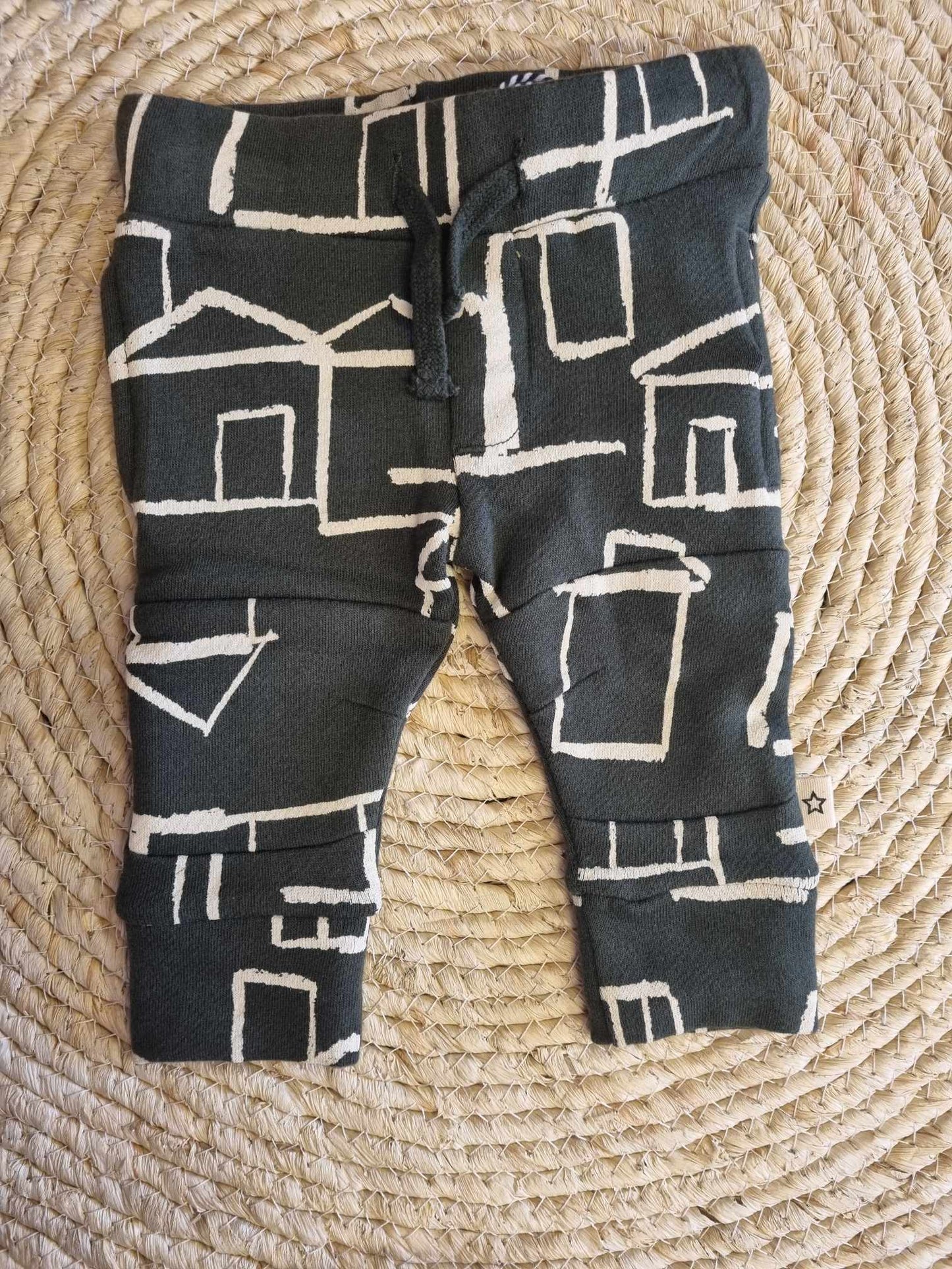Your Wishes Sweatpants groen mt. 50/56