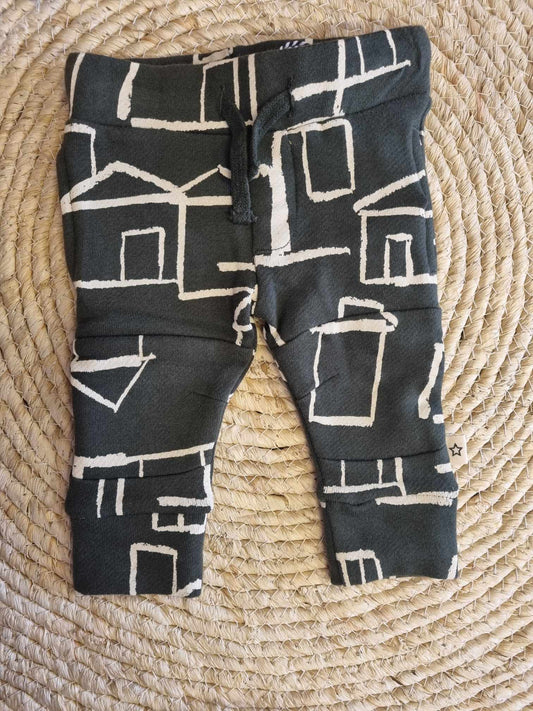 Your Wishes Sweatpants groen mt. 50/56