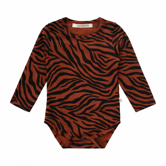 Your Wishes Meisjes romper Zebra
