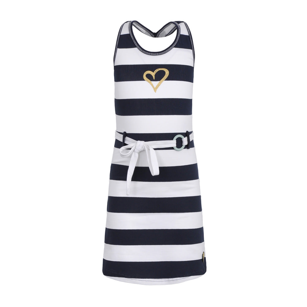 Lofff fancy dress Block Stripe 2 Blue White