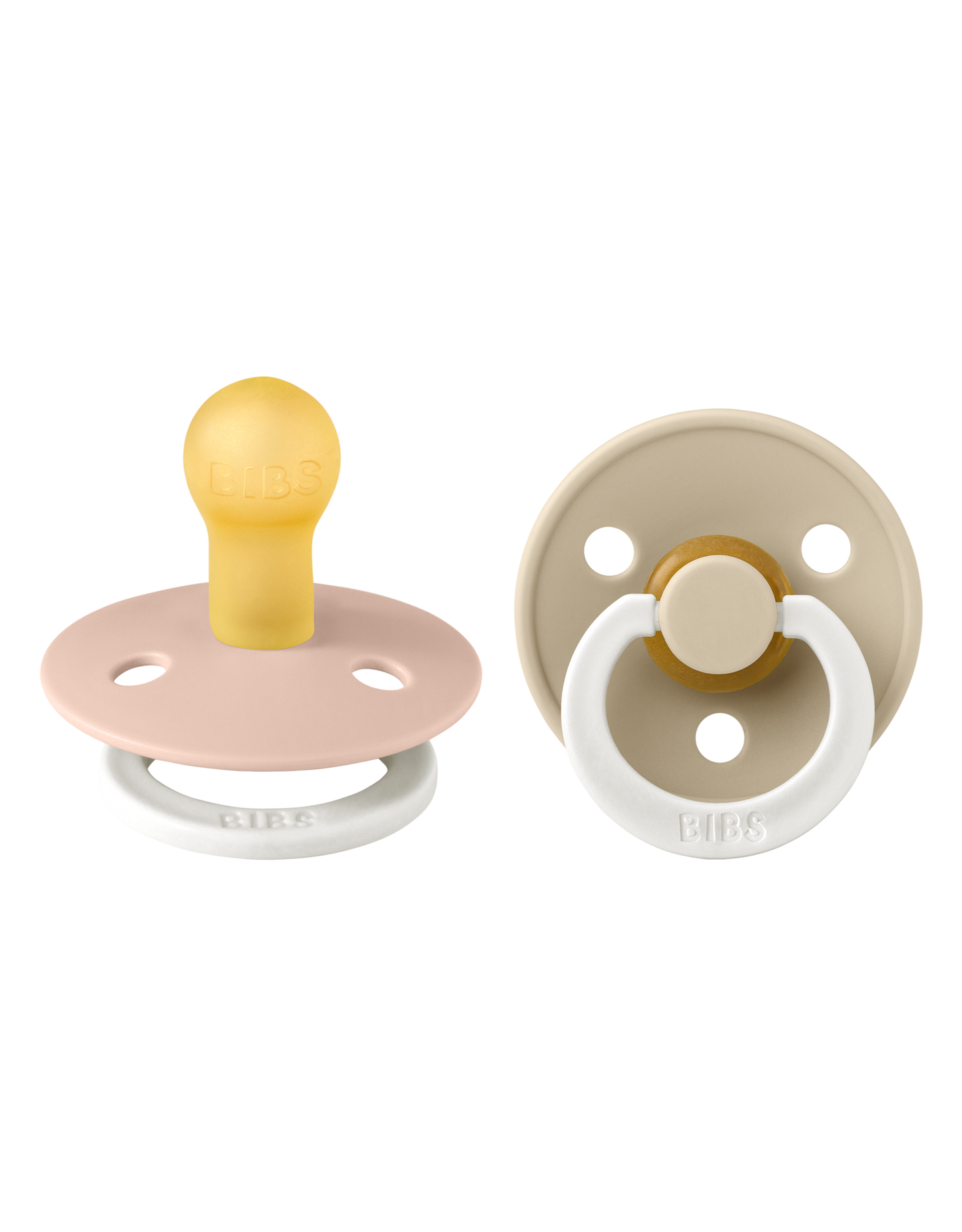 Bibs Speen 2-pack colour Blush glow/Vanilla glow T1