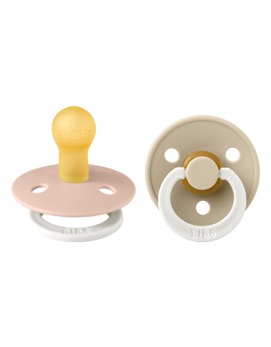 Bibs Speen 2-pack colour Blush glow/Vanilla glow T1