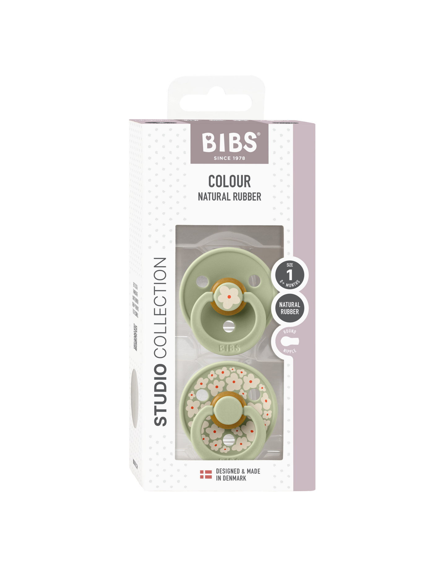 BIBS Studio Colour Jasmin 2 pack Sage