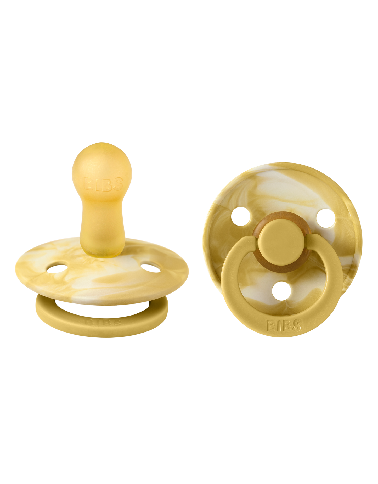 Bibs Speen 2-pack colour Mustard Ivory diy T2