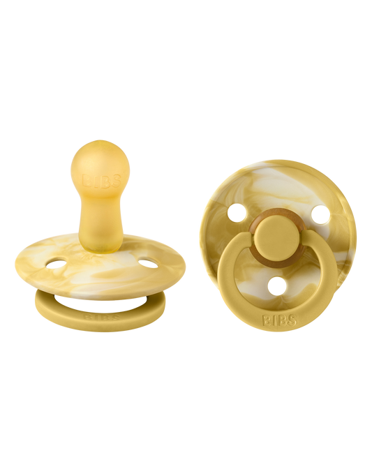 Bibs Speen 2-pack colour Mustard Ivory diy T2