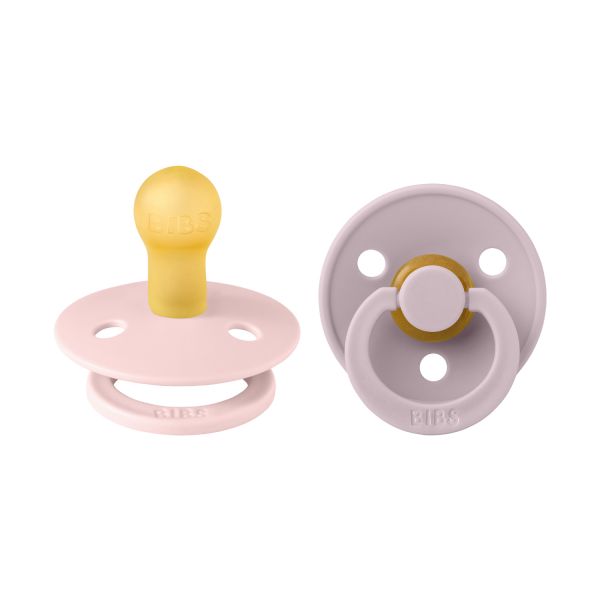 Bibs Speen 2-pack colour Blossom/Dusky lilac T2