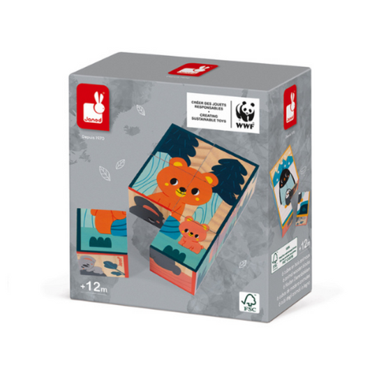 Janod WWF - Houten Blokpuzzel