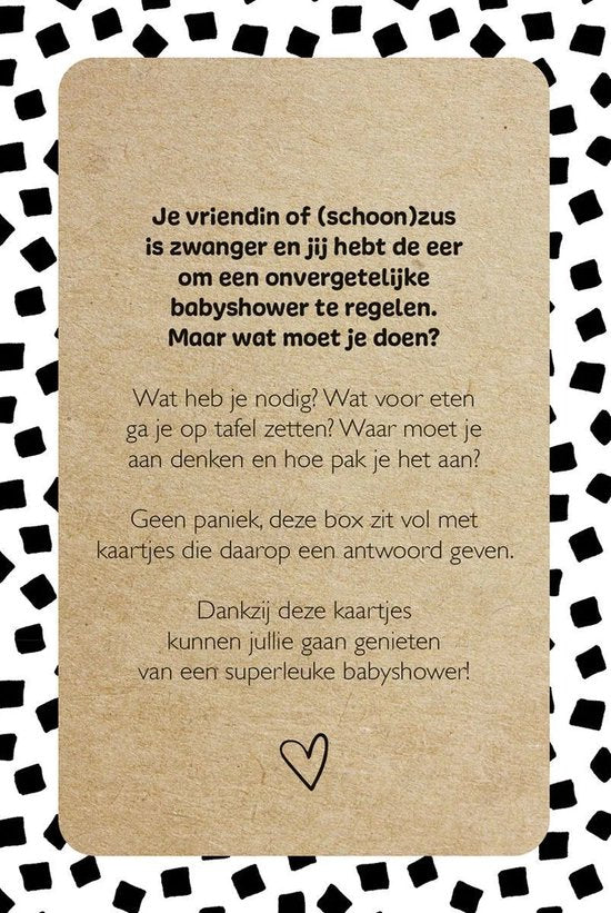 Boekbox – Babyshower vieren