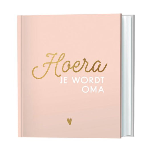 Hoera, je wordt oma (roze)