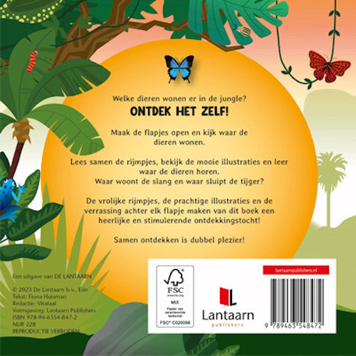 Wie woont hier? In de jungle